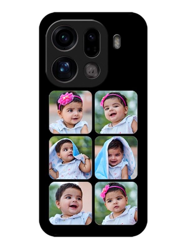 Custom Oppo Find X9 Pro 5G Custom Glass Phone Case - Multiple Pictures Design