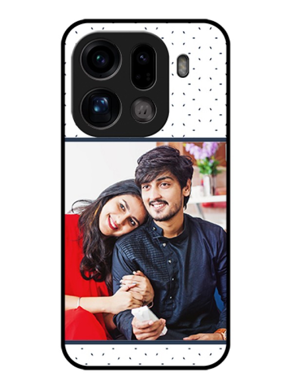 Custom Oppo Find X9 Pro 5G Custom Glass Phone Case - Premium Dot Design