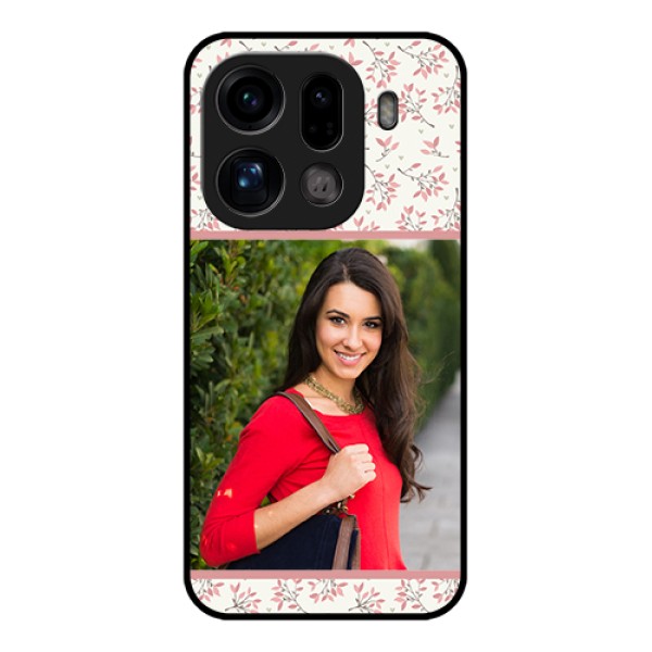 Oppo Find X9 Pro 5G Custom Glass Phone Case - Stunning Floral Design