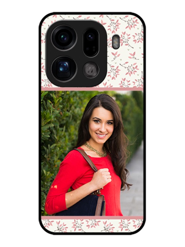 Custom Oppo Find X9 Pro 5G Custom Glass Phone Case - Stunning Floral Design