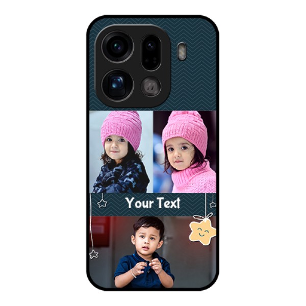 Oppo Find X9 Pro 5G Custom Glass Phone Case - Hanging Stars Design