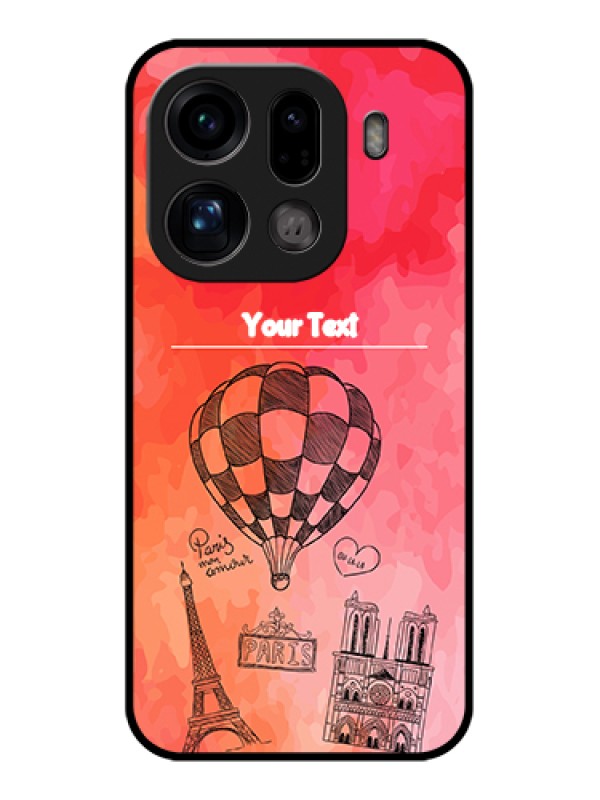 Custom Oppo Find X9 Pro 5G Custom Glass Phone Case - Paris Theme Design