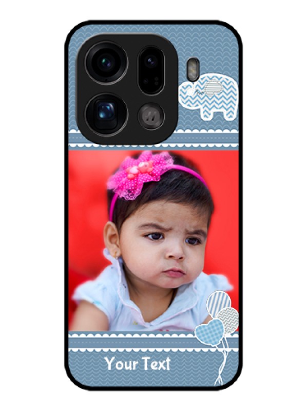 Custom Oppo Find X9 Pro 5G Custom Glass Phone Case - With Kids Pattern Design