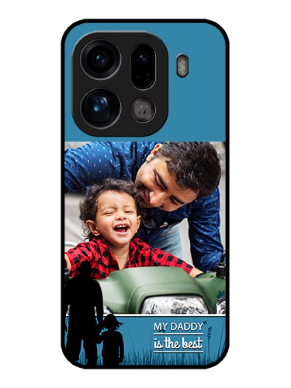 Custom Oppo Find X9 Pro 5G Custom Glass Phone Case - Best Dad Design