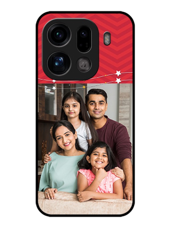 Custom Oppo Find X9 Pro 5G Custom Glass Phone Case - Happy Family Design