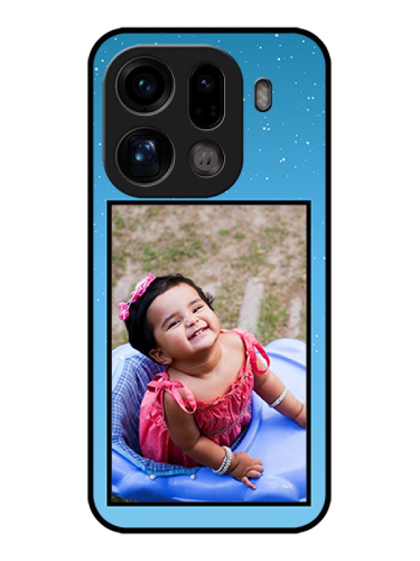 Custom Oppo Find X9 Pro 5G Custom Glass Phone Case - Wave Pattern Colorful Design