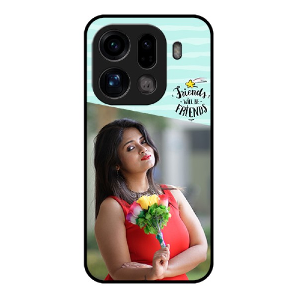 Oppo Find X9 Pro 5G Custom Glass Phone Case - Friends Picture Icon Design Oppo Find X9 Pro 5G Custom Glass Phone Case - Friends Picture Icon Design