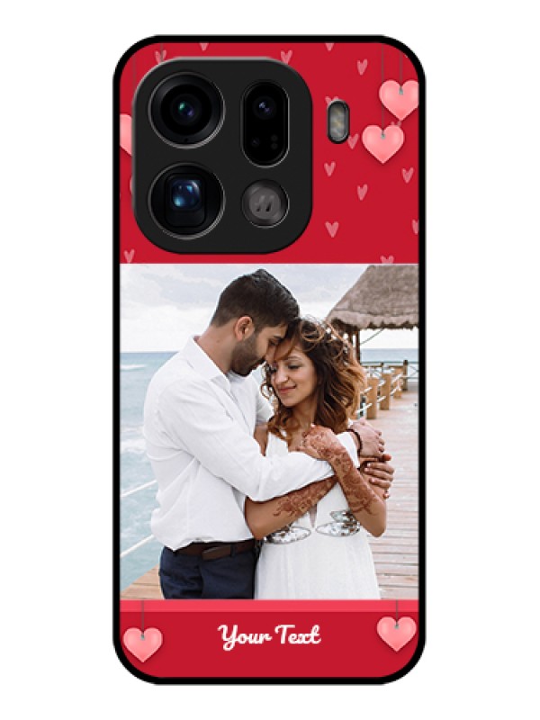 Custom Oppo Find X9 Pro 5G Custom Glass Phone Case - Valentines Day Design