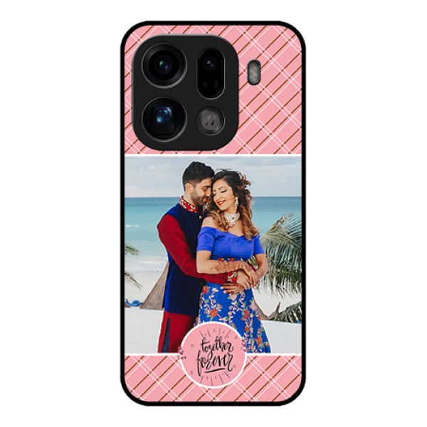 Oppo Find X9 Pro 5G Custom Glass Phone Case - Together Forever Design Oppo Find X9 Pro 5G Custom Glass Phone Case - Together Forever Design