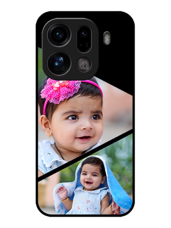 Custom Oppo Find X9 Pro 5G Custom Glass Phone Case - Semi Cut Design