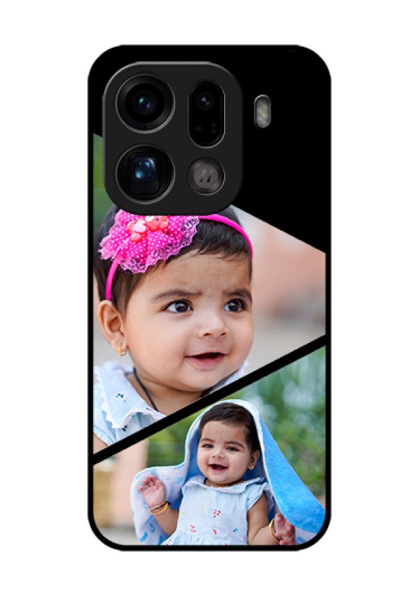 Oppo Find X9 Pro 5G Custom Glass Phone Case - Semi Cut Design