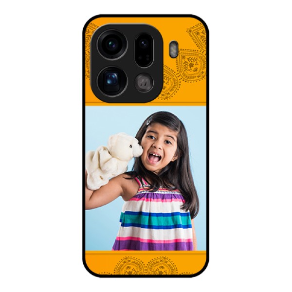 Oppo Find X9 Pro 5G Custom Glass Phone Case - Photo Wedding Design