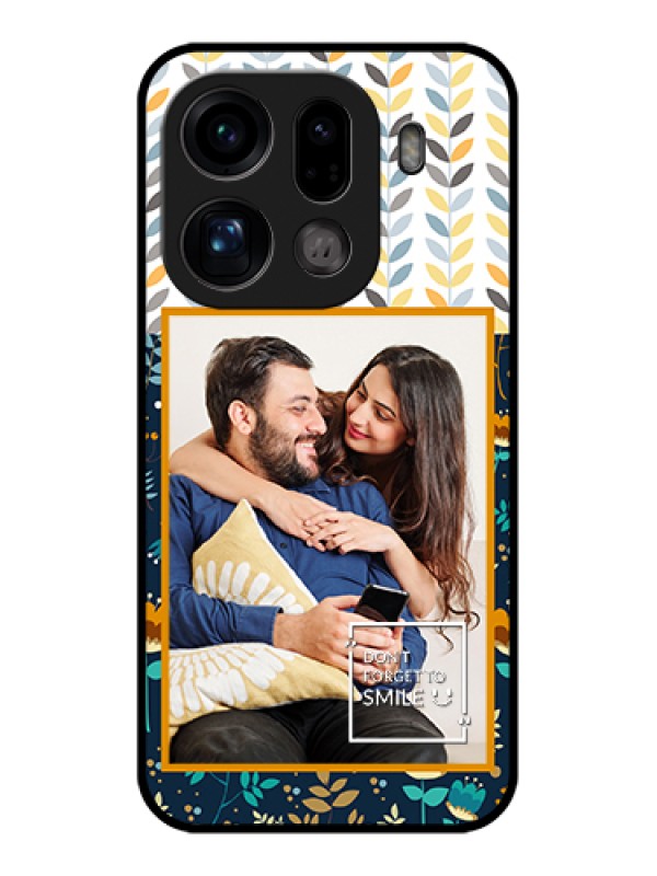 Custom Oppo Find X9 Pro 5G Custom Glass Phone Case - Pattern Design