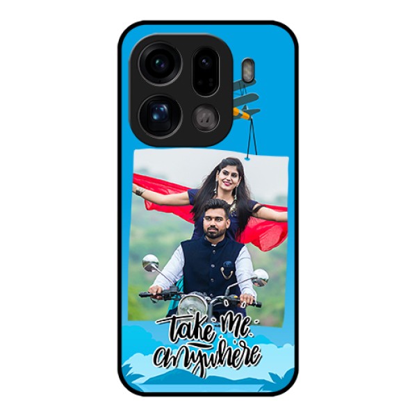Oppo Find X9 Pro 5G Custom Glass Phone Case - Traveller Design