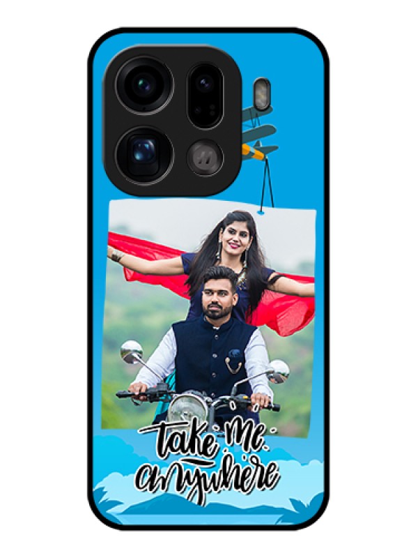 Custom Oppo Find X9 Pro 5G Custom Glass Phone Case - Traveller Design