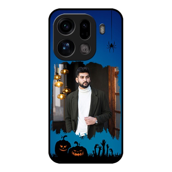 Oppo Find X9 Pro 5G Custom Glass Phone Case - With Pro Halloween Design