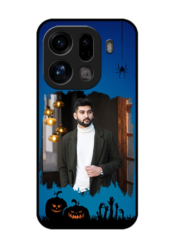 Oppo Find X9 Pro 5G Custom Glass Phone Case - With Pro Halloween Design