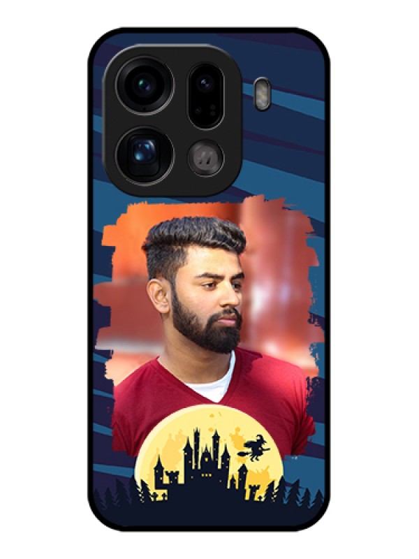 Custom Oppo Find X9 Pro 5G Custom Glass Phone Case - Halloween Witch Design