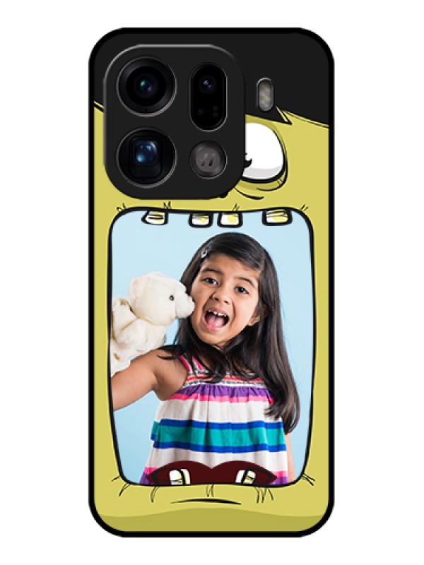 Custom Oppo Find X9 Pro 5G Custom Glass Phone Case - Cartoon Monster Back Case Design