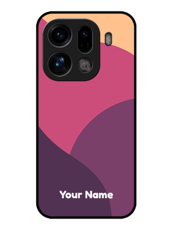 Custom Oppo Find X9 Pro 5G Custom Glass Phone Case - Mixed Multi - Colour Abstract Art Design