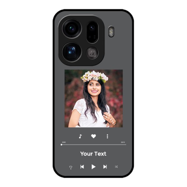 Oppo Find X9 Pro 5G Custom Glass Phone Case - Play The Music Design