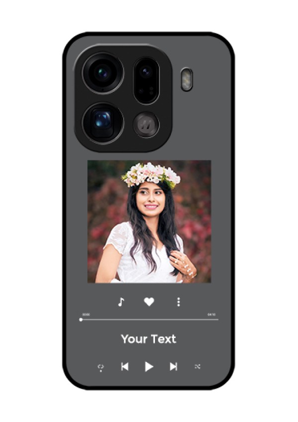 Oppo Find X9 Pro 5G Custom Glass Phone Case - Play The Music Design