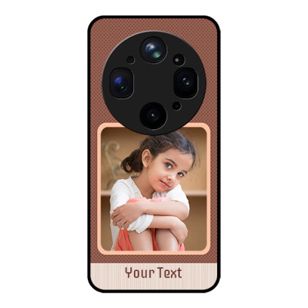 Oppo Find X9 Ultra 5G Custom Glass Phone Case - Simple Pic Upload Design