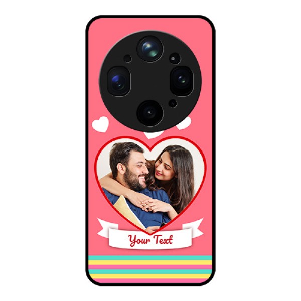Oppo Find X9 Ultra 5G Custom Glass Phone Case - Love Shapes Doodle Design