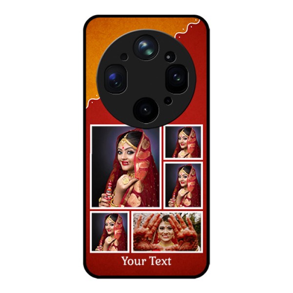 Oppo Find X9 Ultra 5G Custom Glass Phone Case - Wedding Pic Upload Design