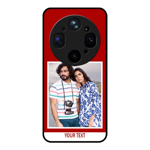 Oppo Find X9 Ultra 5G Custom Glass Phone Case - Red Color Design