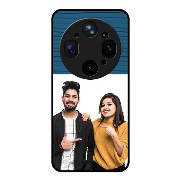 Oppo Find X9 Ultra 5G Custom Glass Phone Case - Blue Pattern Cover Design Oppo Find X9 Ultra 5G Custom Glass Phone Case - Blue Pattern Cover Design