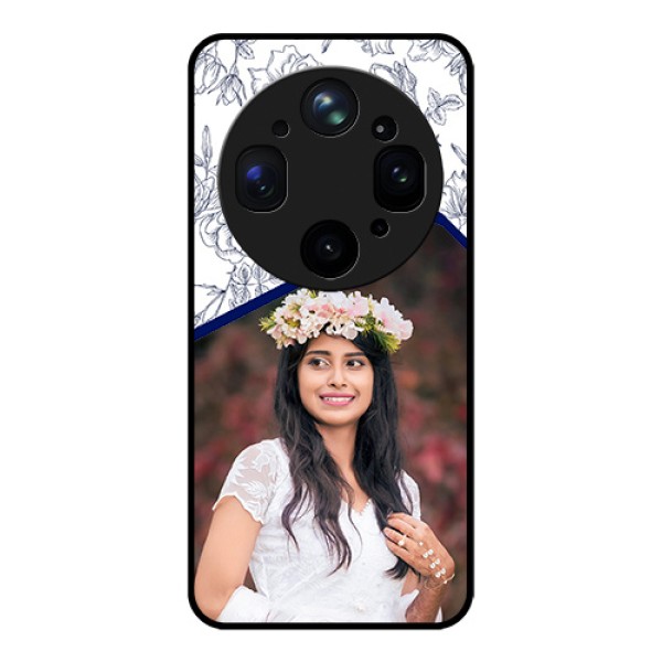 Oppo Find X9 Ultra 5G Custom Glass Phone Case - Classy Floral Design