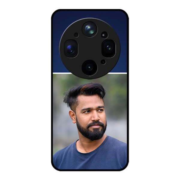 Oppo Find X9 Ultra 5G Custom Glass Phone Case - Simple Royal Blue Design Oppo Find X9 Ultra 5G Custom Glass Phone Case - Simple Royal Blue Design