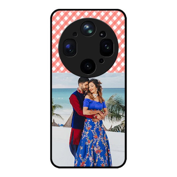 Oppo Find X9 Ultra 5G Custom Glass Phone Case - Pink Pattern Design
