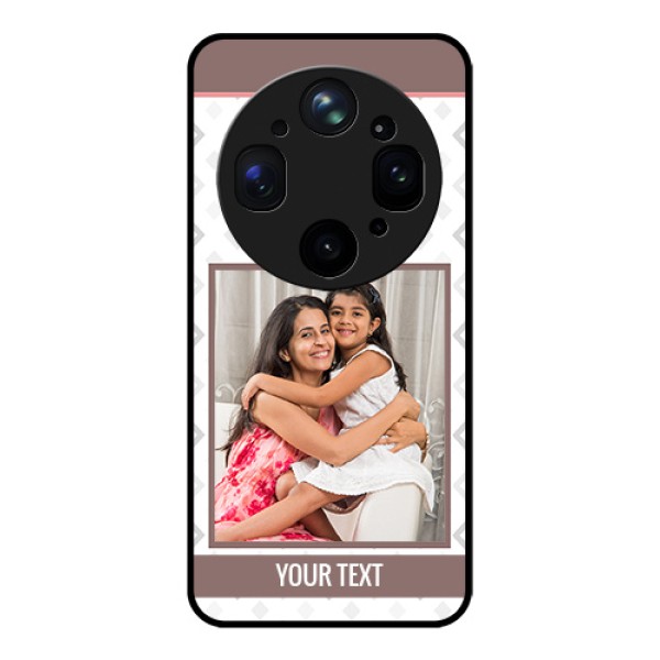 Oppo Find X9 Ultra 5G Custom Glass Phone Case - Simple Diamond Design