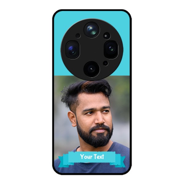 Oppo Find X9 Ultra 5G Custom Glass Phone Case - Blue Color Design Oppo Find X9 Ultra 5G Custom Glass Phone Case - Blue Color Design