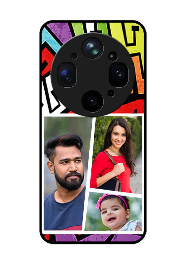 Oppo Find X9 Ultra 5G Custom Glass Phone Case - Graffiti Pattern Design