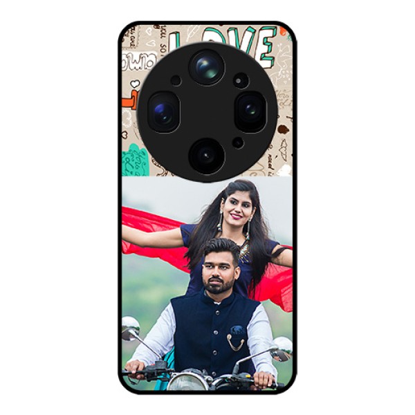 Oppo Find X9 Ultra 5G Custom Glass Phone Case - Love Doodle Pattern