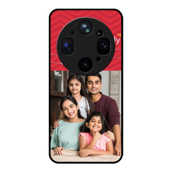 Oppo Find X9 Ultra 5G Custom Glass Phone Case - Happy Family Design