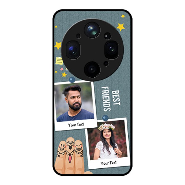 Oppo Find X9 Ultra 5G Custom Glass Phone Case - Sticky Frames And Friendship Design Oppo Find X9 Ultra 5G Custom Glass Phone Case - Sticky Frames And Friendship Design