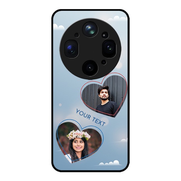 Oppo Find X9 Ultra 5G Custom Glass Phone Case - Blue Color Couple Design