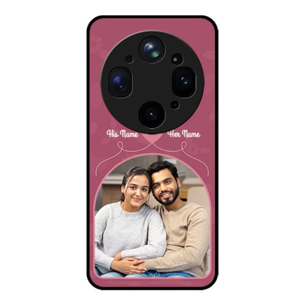 Oppo Find X9 Ultra 5G Custom Glass Phone Case - Love Floral Design