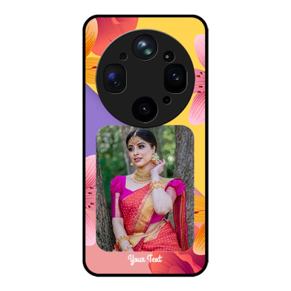 Oppo Find X9 Ultra 5G Custom Glass Phone Case - 3 Image With Vintage Floral Design Oppo Find X9 Ultra 5G Custom Glass Phone Case - 3 Image With Vintage Floral Design