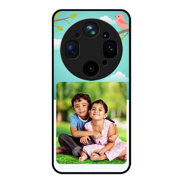 Oppo Find X9 Ultra 5G Custom Glass Phone Case - Doodle Love Design