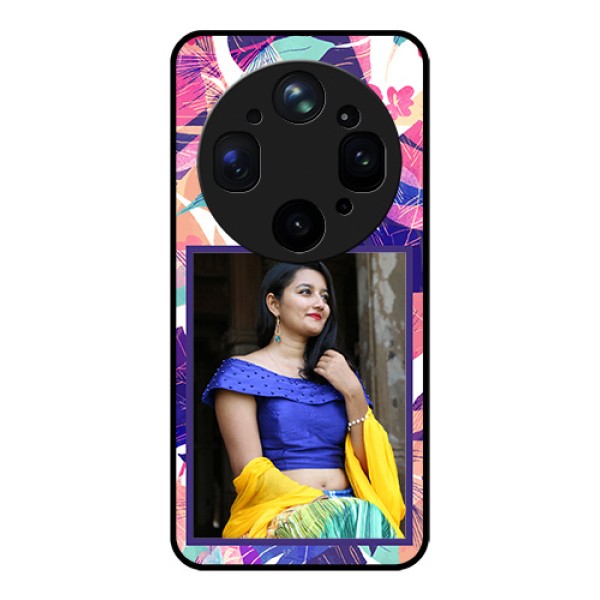Oppo Find X9 Ultra 5G Custom Glass Phone Case - Abstract Floral Design