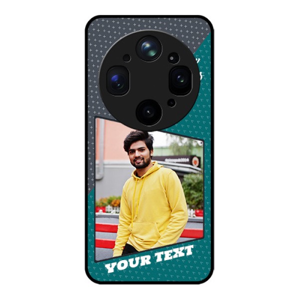 Oppo Find X9 Ultra 5G Custom Glass Phone Case - Background Pattern Design With Quote