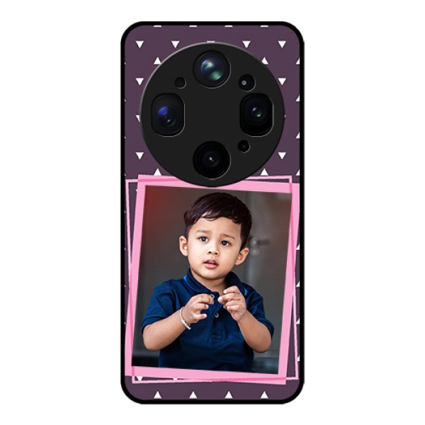 Oppo Find X9 Ultra 5G Custom Glass Phone Case - Triangle Pattern Dotted Design Oppo Find X9 Ultra 5G Custom Glass Phone Case - Triangle Pattern Dotted Design