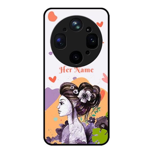 Oppo Find X9 Ultra 5G Custom Glass Phone Case - Woman And Nature Design