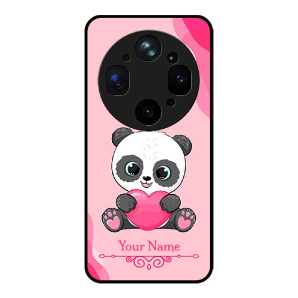 Oppo Find X9 Ultra 5G Custom Glass Phone Case - Cute Panda Design