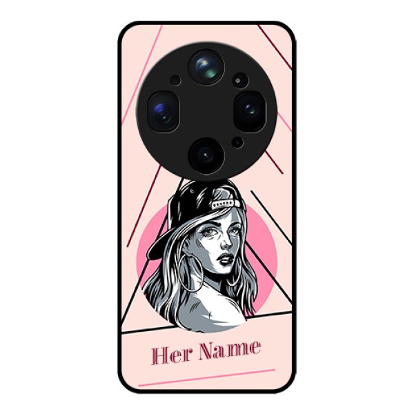 Oppo Find X9 Ultra 5G Custom Glass Phone Case - Rockstar Girl Design